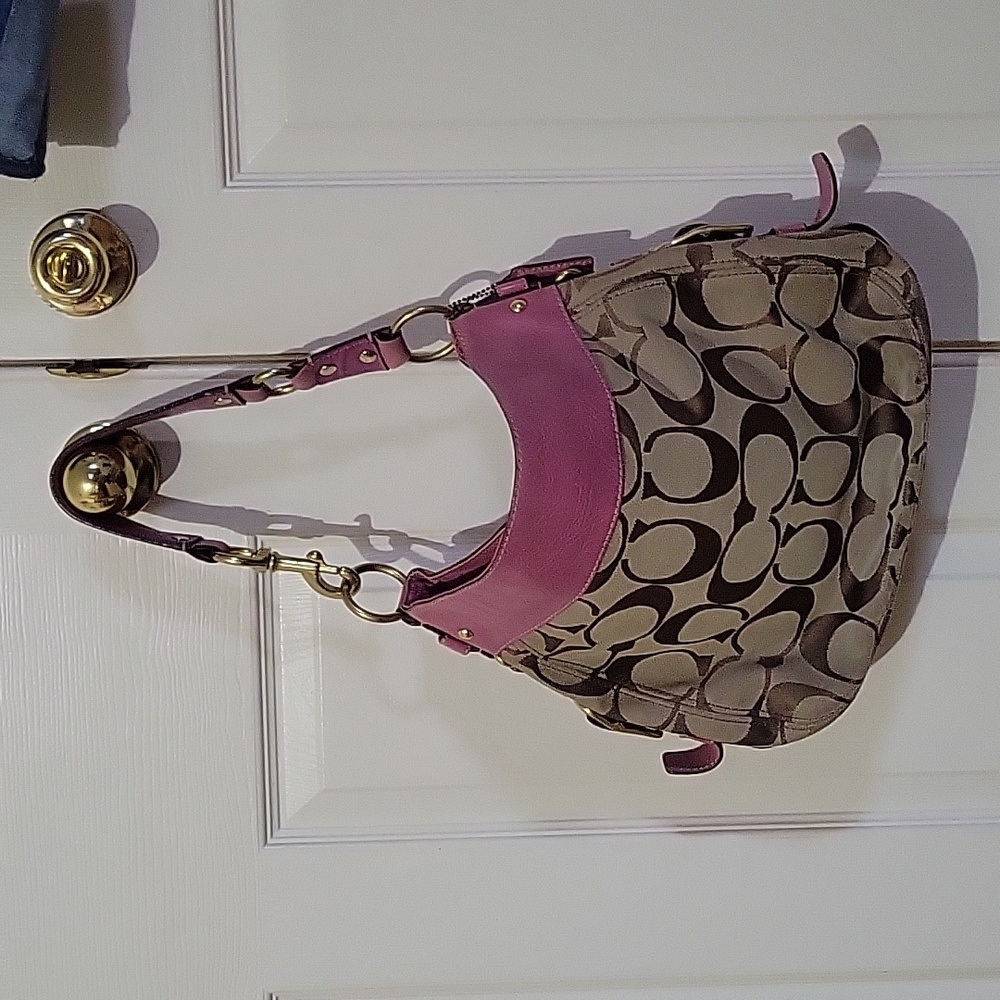 Coach signature purse